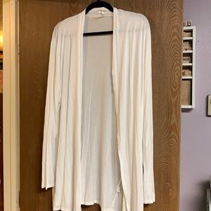 Light weight white cardigan